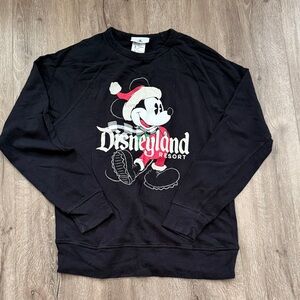 Disney Black Mickey Mouse Holiday Sweater